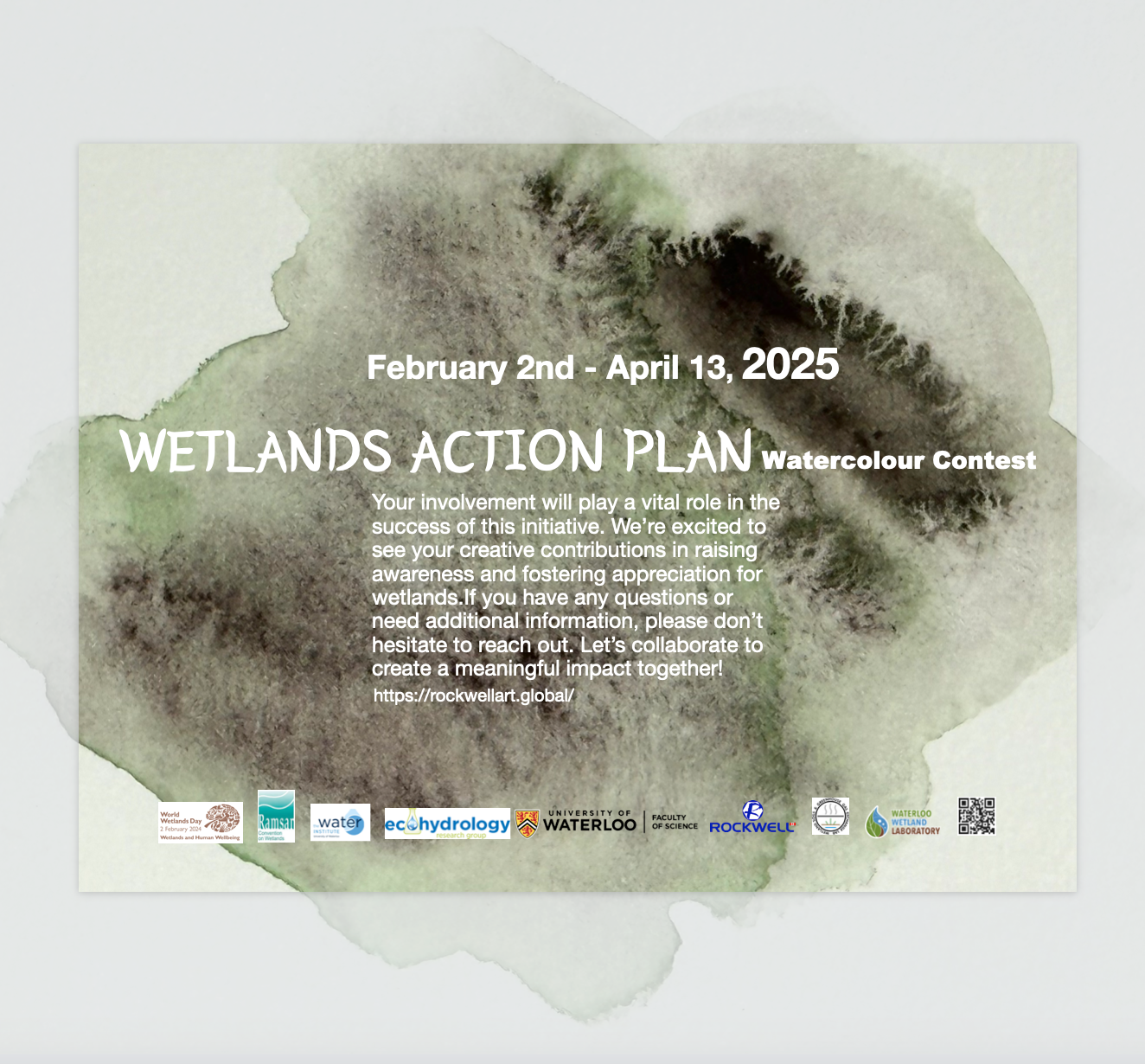 2025 "Wetlands Action Plan" Watercolor Contest
