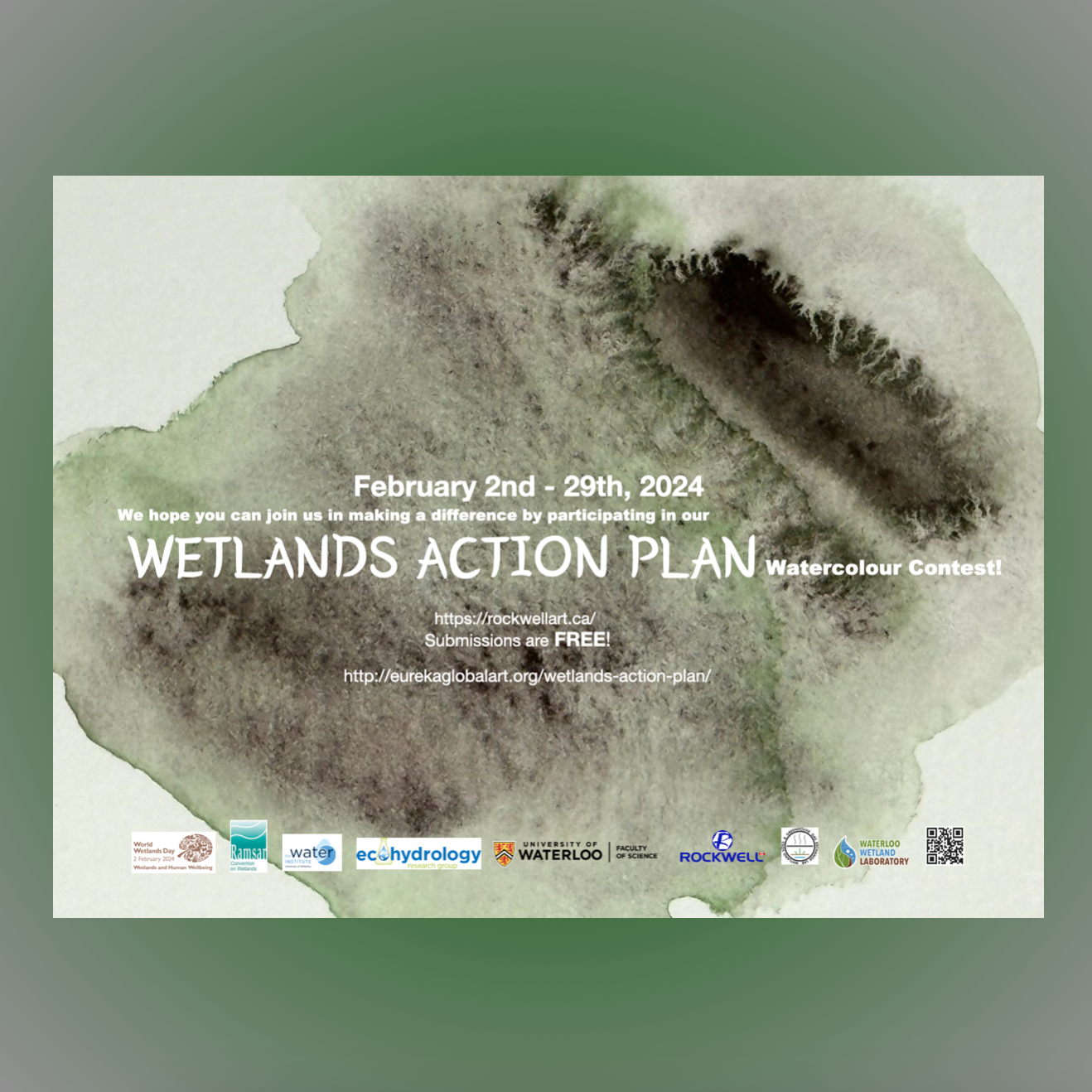 2024 "Wetlands Action Plan" Watercolor Contest