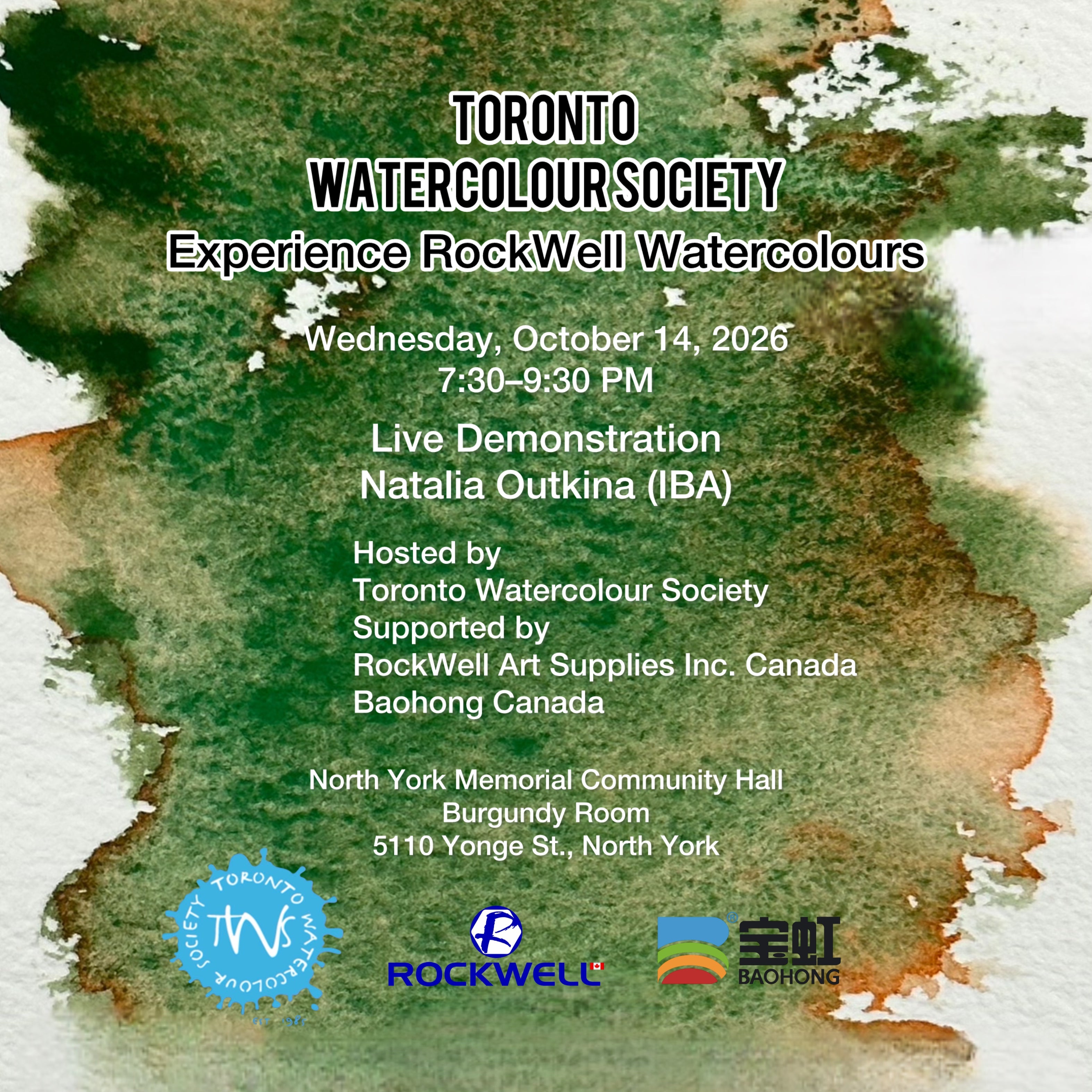 Toronto Watercolor Festival 2026