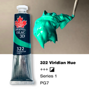 3D/322 Viridian Hue 40ml