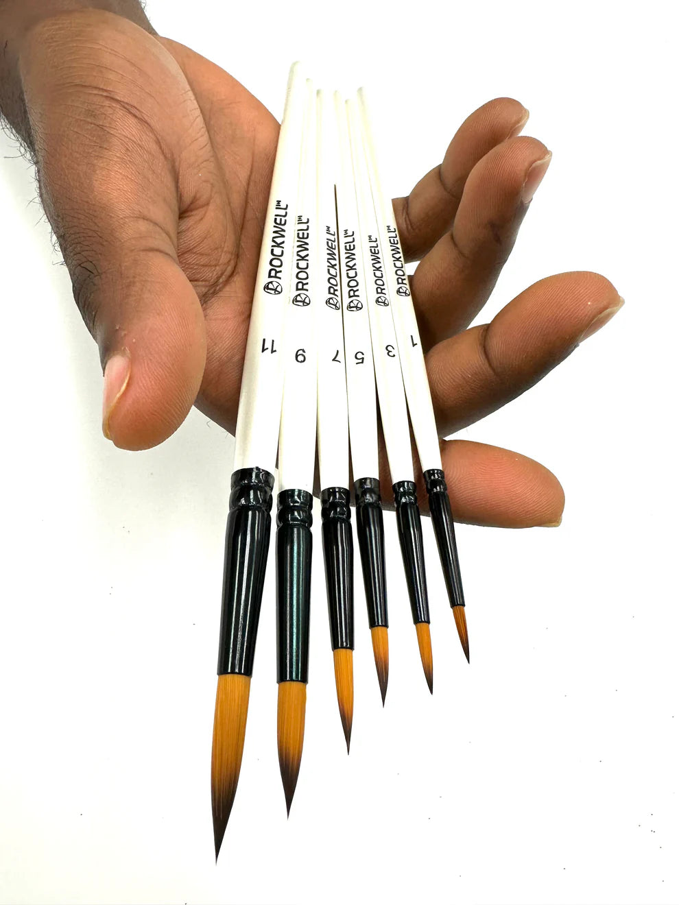 White Bear 6-in-1 Watercolor Brush Set