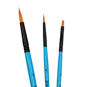 Rock Blue 3-in-1 Brush Set