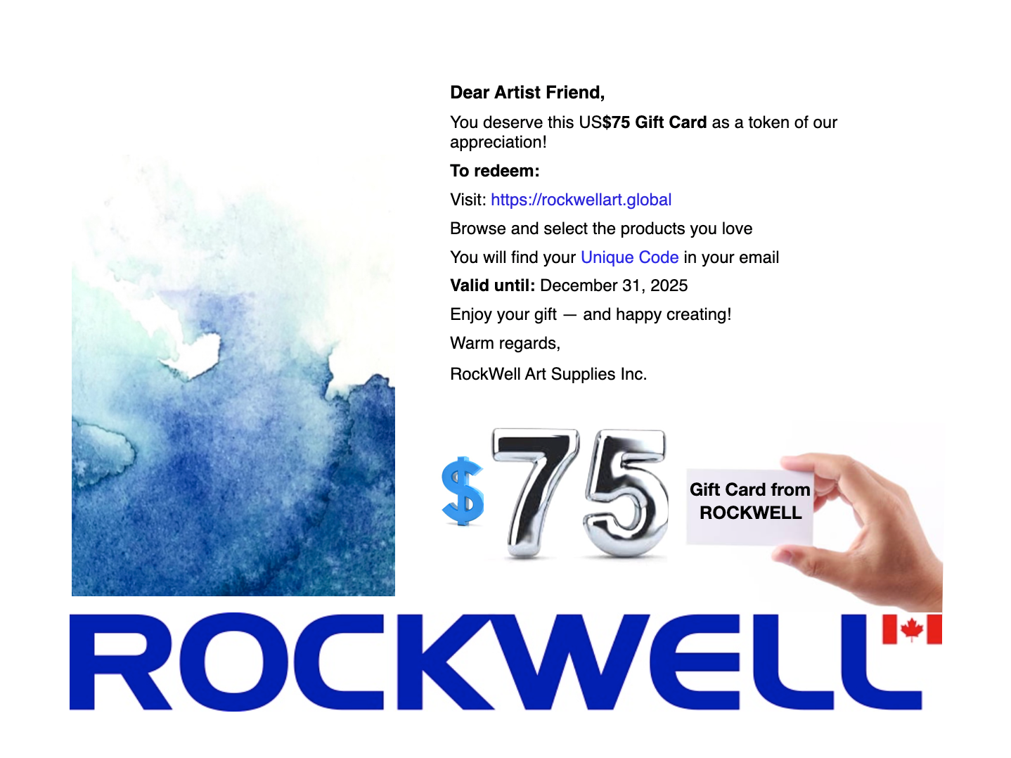 Rockwell Art E-Gift Cards