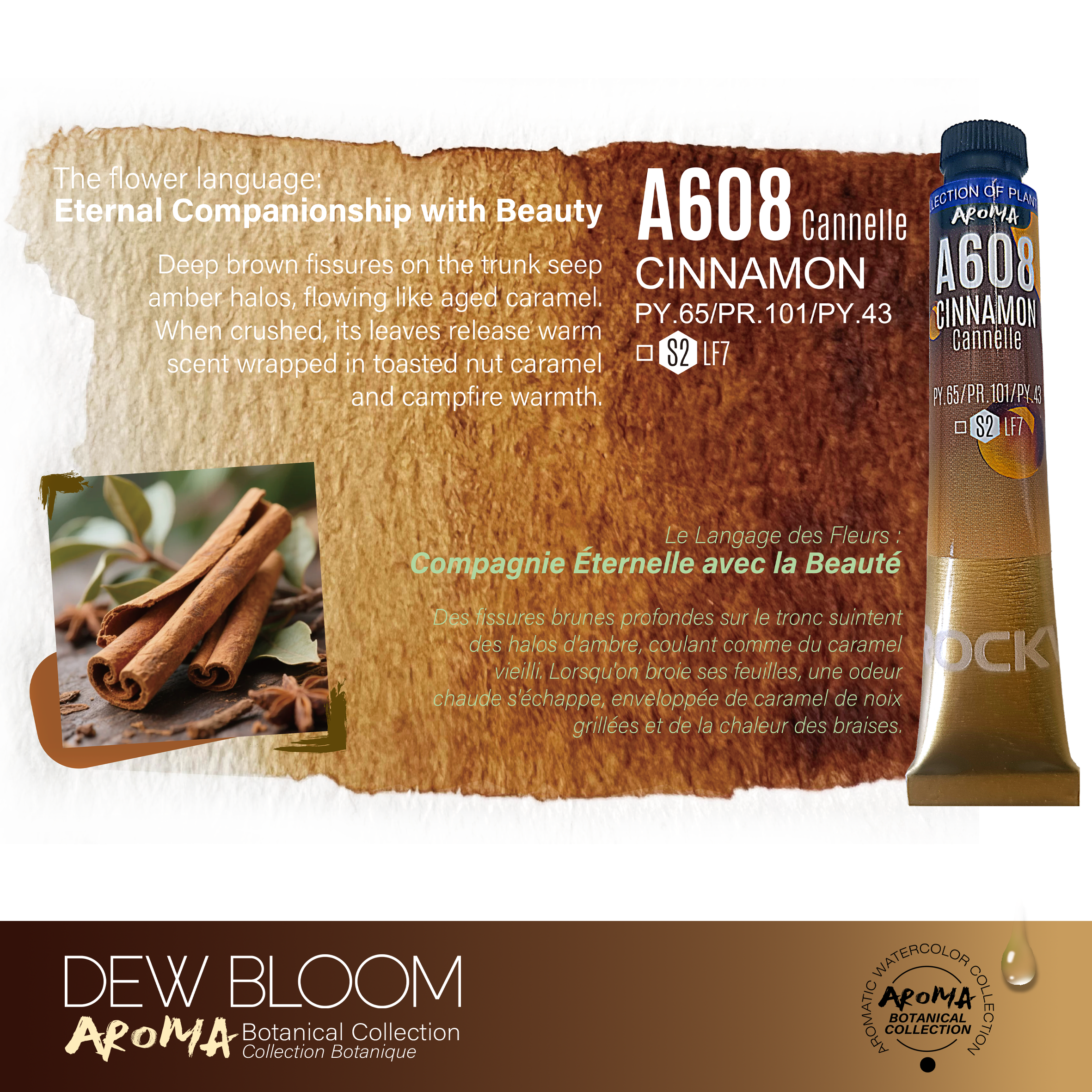 A608 Cinnamon 8ml – RockWell Art Supplies Inc.