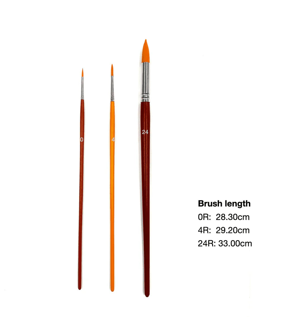 Amber Brushes