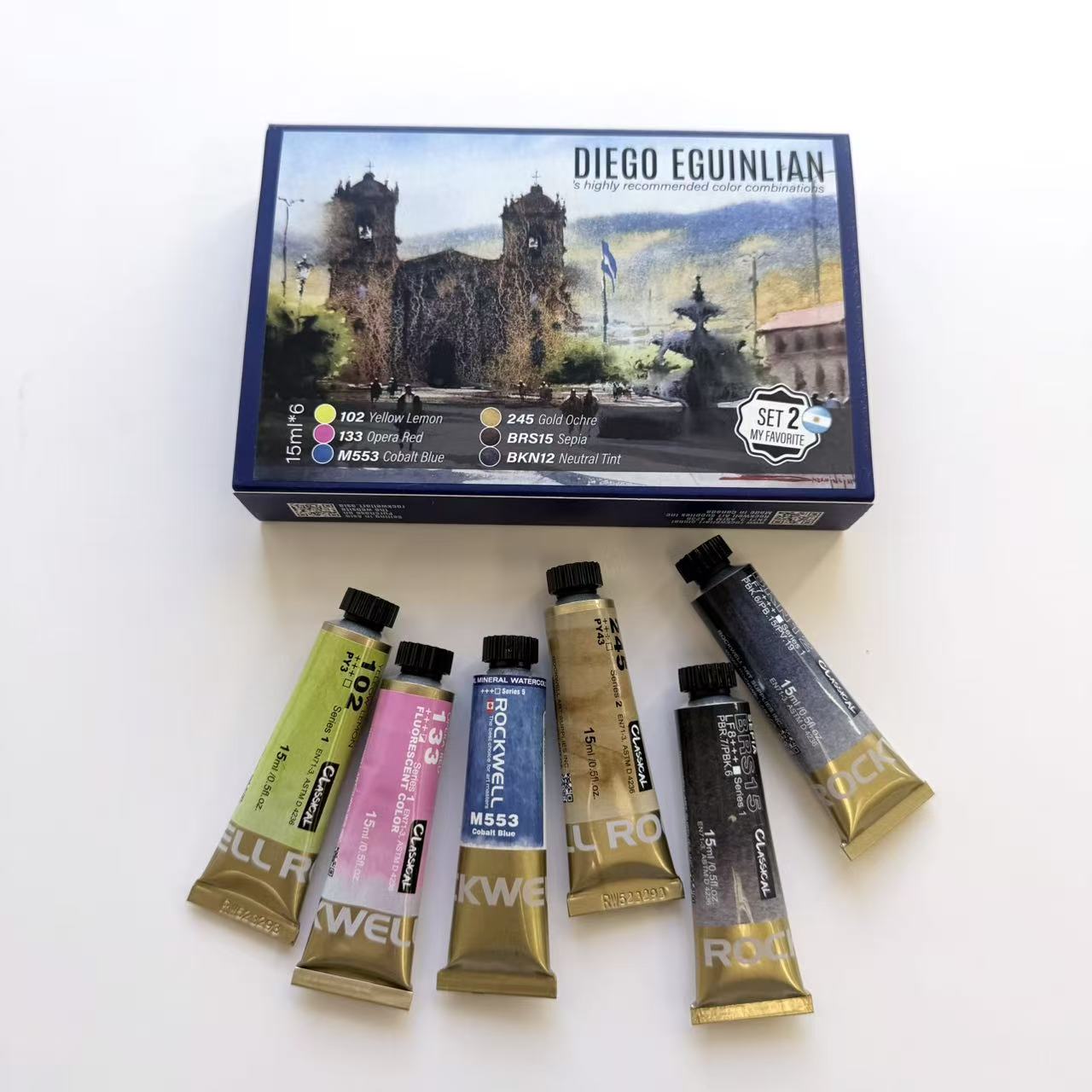 Lorraine Set 1 – Vibrant Souls Set - 3 Watercolor Tubes