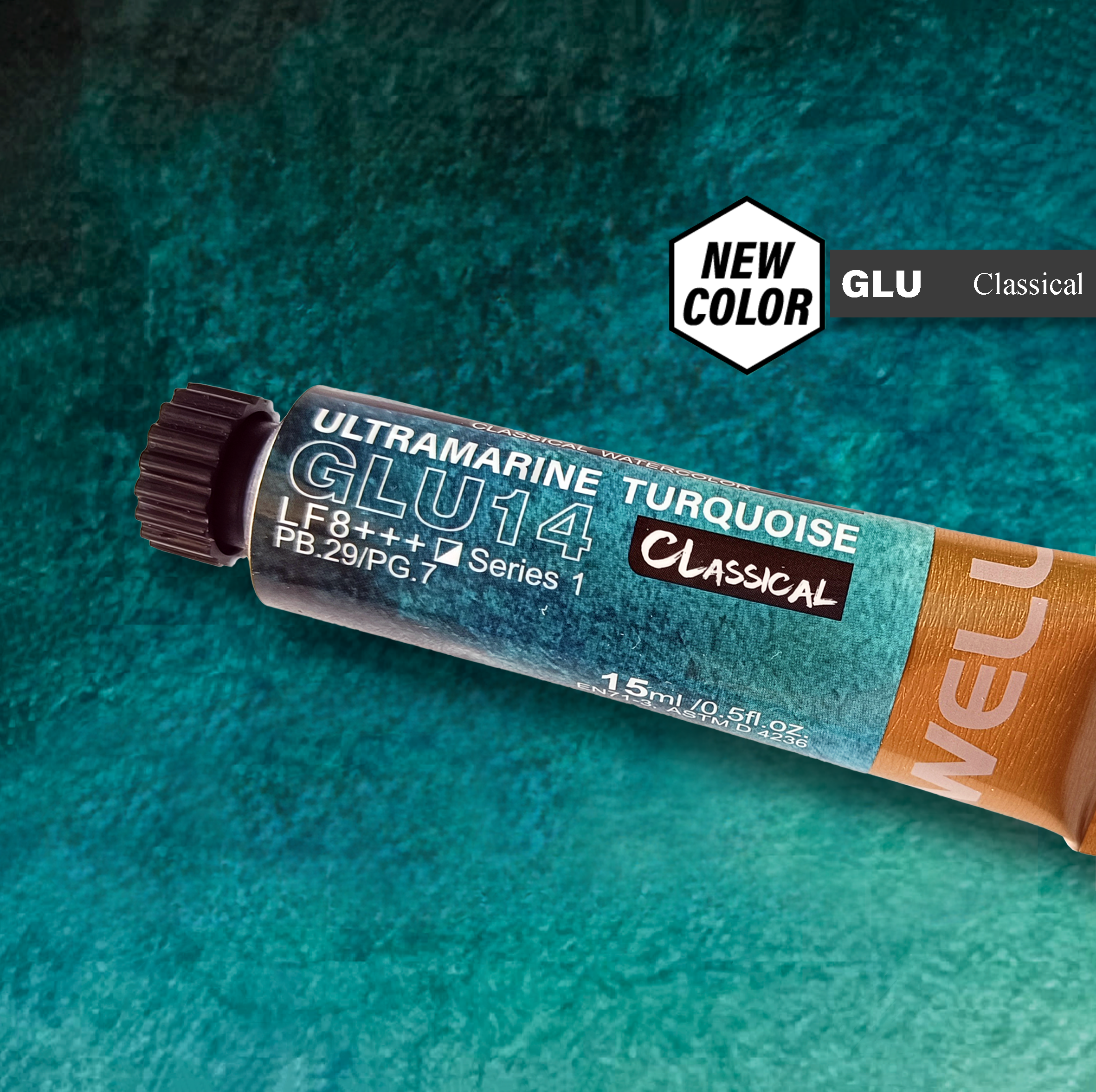 GLU14 Ultramarine Turquoise 15ml