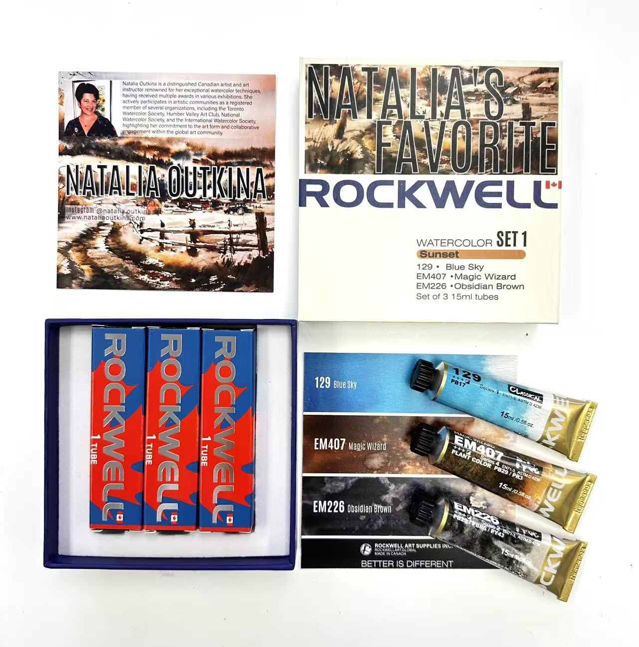 Natalia Set 1 – Sunset – RockWell Art Supplies Inc.