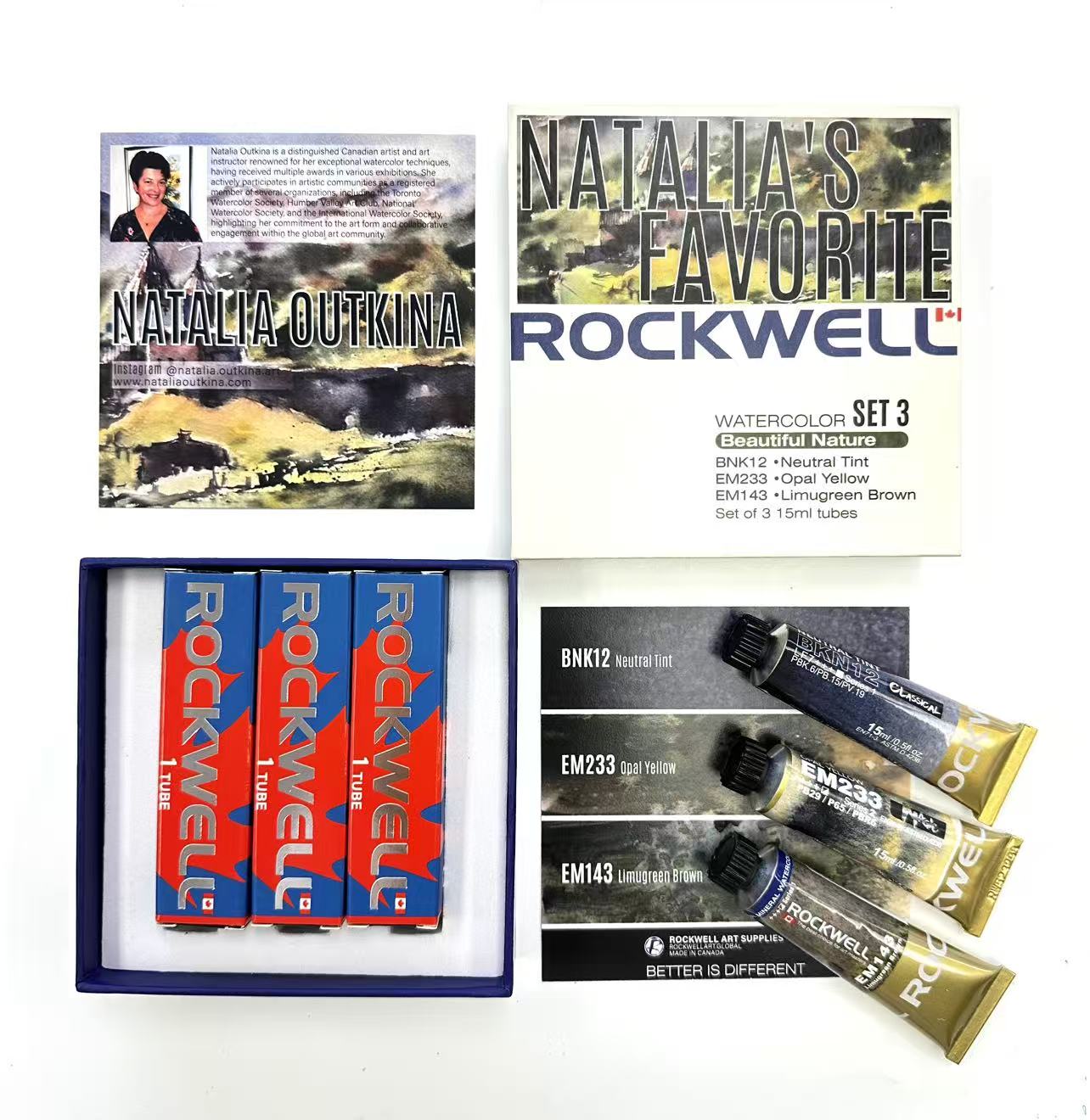 Natalia Set 3 – Beautiful Nature – RockWell Art Supplies Inc.