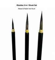 Rock Blue 3-in-1 Watercolor Brush Set