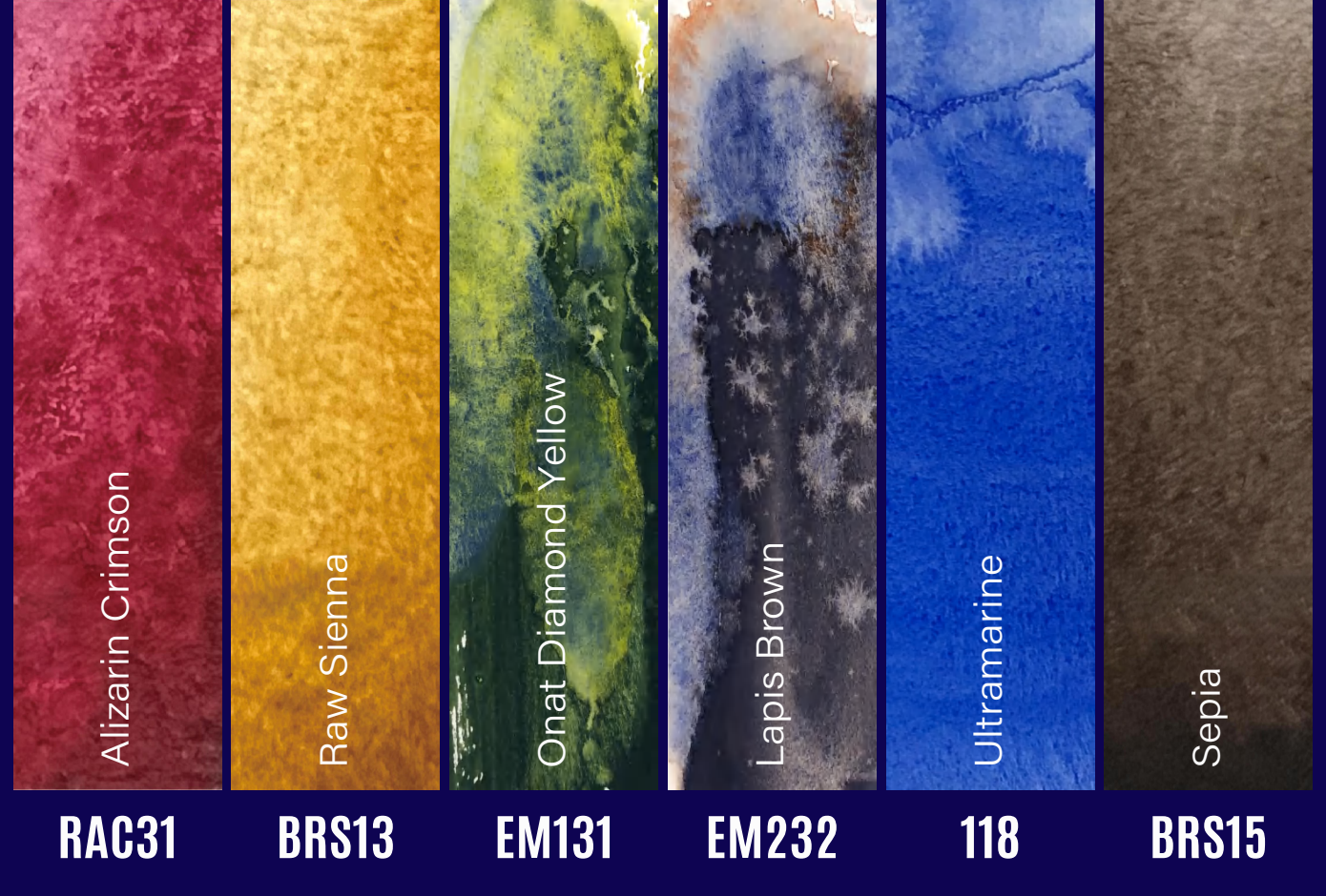 Lorraine Set 1 – Vibrant Souls Set - 3 Watercolor Tubes
