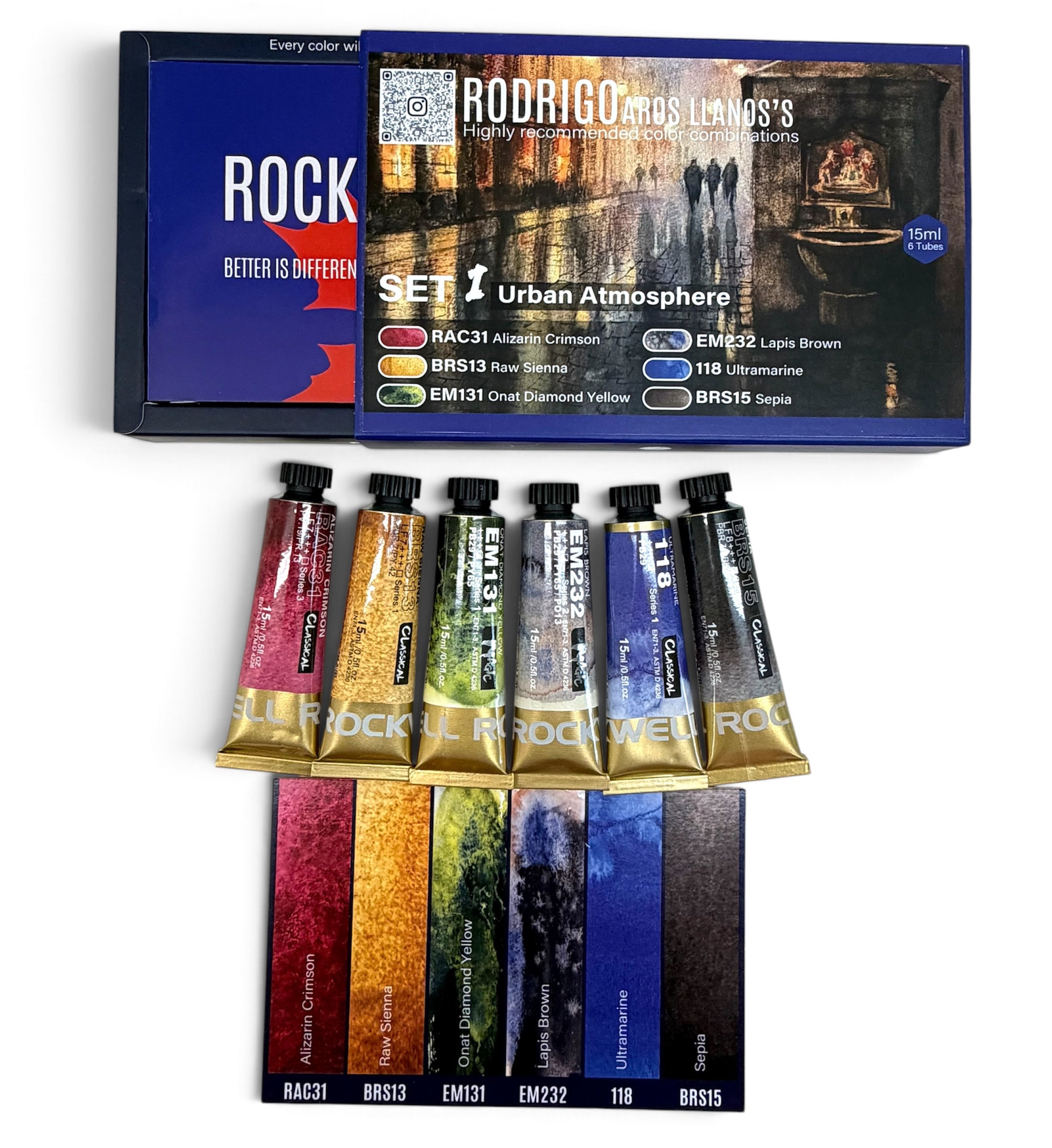 Lorraine Set 1 – Vibrant Souls Set - 3 Watercolor Tubes