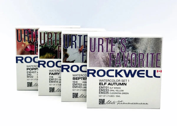 Urte Set 2 – September Beauties Set - 3 Watercolor Tubes